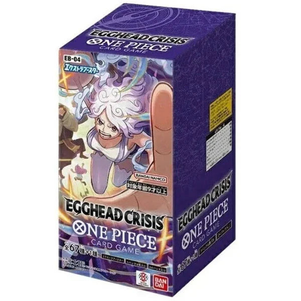 One Piece Card Game Egghead Crisis EB-04 Extra Booster Box