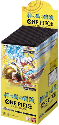 Bandai One Piece Card Game OP-15 The Adventure of the Island of God Japanese Booster Box – 24 Packs