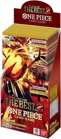 BANDAI ONE PIECE Card Game Premium Booster – ONE PIECE CARD THE BEST Vol. 2 [PRB-02] Booster Box (Japanese)