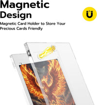 35pt Magnetic Card Holders 10 Pack – UV Blocking Trading Card Protection Cases