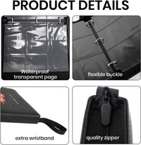900 Pocket Trading Card Binder – 50 Removable 9-Pocket Sleeves Double-Sided Card Storage Album