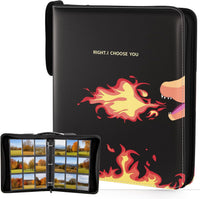 900 Pocket Trading Card Binder – 50 Removable 9-Pocket Sleeves Double-Sided Card Storage Album