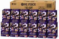 Bandai One Piece Card Game OP-10 Royal Blood Japanese Sealed Case – 12 Booster Boxes × 24 Packs