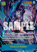 Rocks D. Xebec OP17-118 SEC Alternate Art One Piece Card Game – The World’s Strongest Warriors