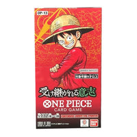 One Piece Card Game OP-13 Carrying On His Will Booster Box – Japanese