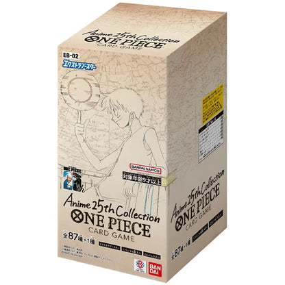 One Piece Card Game Extra Booster Anime25th Collection EB-02 (Box), Pack of 24