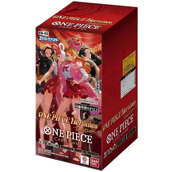 Bandai One Piece Card Game Extra Booster One Piece Heroines Edition [EB-03]