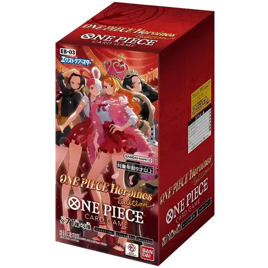 Bandai One Piece Card Game Extra Booster One Piece Heroines Edition [EB-03]