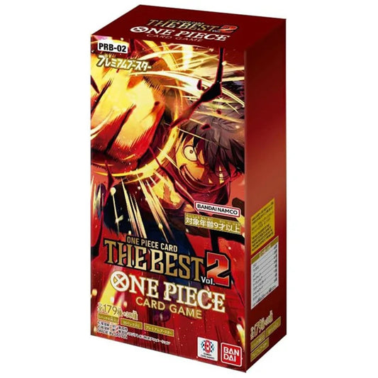 BANDAI ONE PIECE Card Game Premium Booster – ONE PIECE CARD THE BEST Vol. 2 [PRB-02] Booster Box (Japanese)