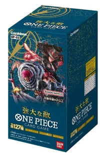 Bandai One Piece Card Game Mighty Enemies OP-03 Japanese Booster Box – 24 Packs