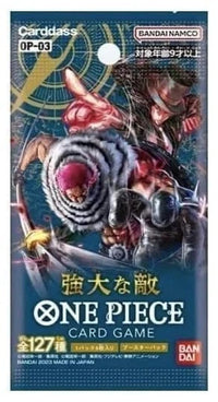 Bandai One Piece Card Game Mighty Enemies OP-03 Japanese Booster Box – 24 Packs