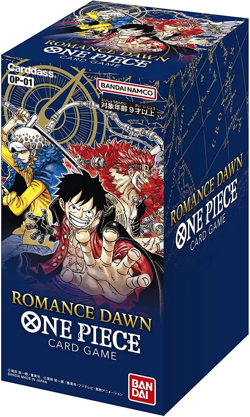 Bandai One Piece Card Game Romance Dawn OP-01 Japanese Booster Box – Official