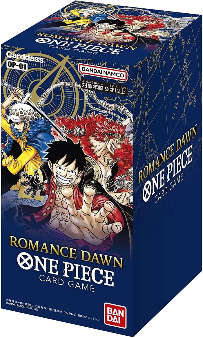 Bandai One Piece Card Game Romance Dawn OP-01 Japanese Booster Box – Official