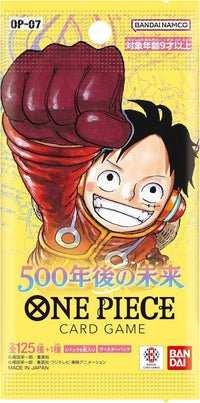 Bandai One Piece Card Game OP-07 500 Years in the Future Japanese Sealed Case – 12 Booster Boxes
